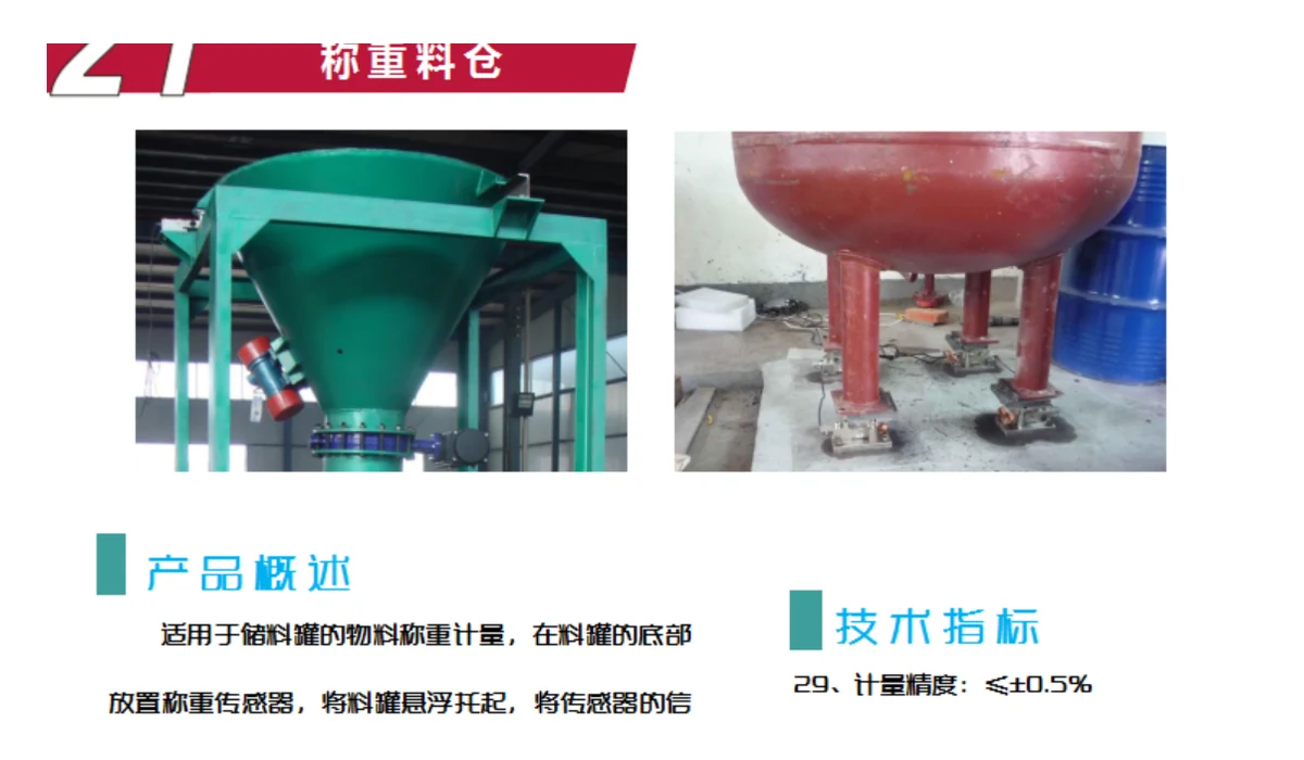 Silo / Hopper Weighing